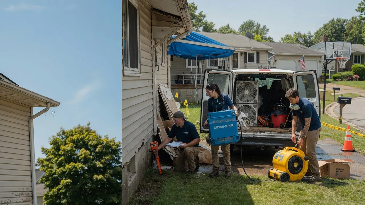 Ceiling Leak Cleanup in Oriskany, NY near me